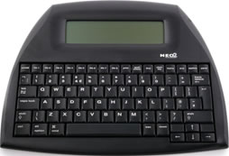 neo2, a protable word processor with a keyboard and small display
